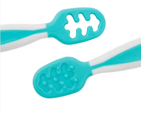 Cuillère d'apprentissage - Bébé mange tout seul