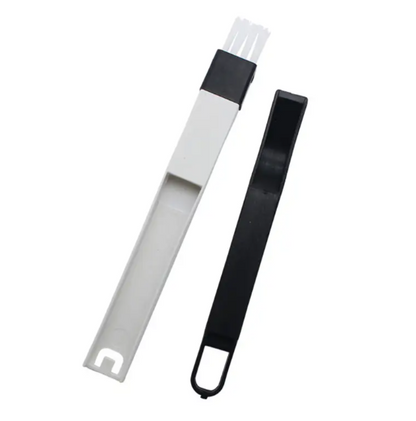 Lot de 2 brosses+ pelles pour le nettoyage des rainures de Fenêtre